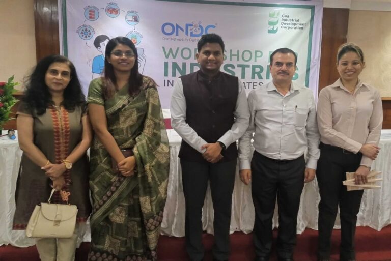 Presentation on ONDC organized by GIDC at Verna