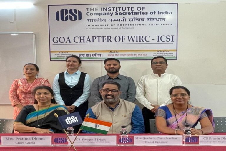 Women’s Day Celebration at the ICSI - Goa Chapter